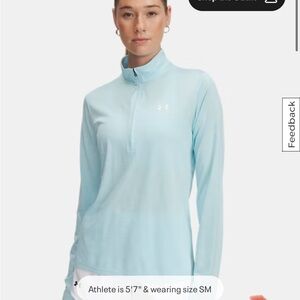 Under Armour Blue Long Sleeve Tee